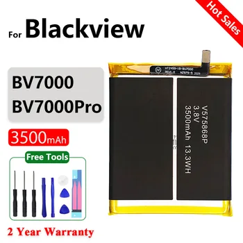 100% Оригинален НОВ Батерия с капацитет 3500 mah За Смарт мобилен телефон Blackview BV7000, литиево-йонна Батерия За Blackview BV7000 Pro + Безплатни Инструменти