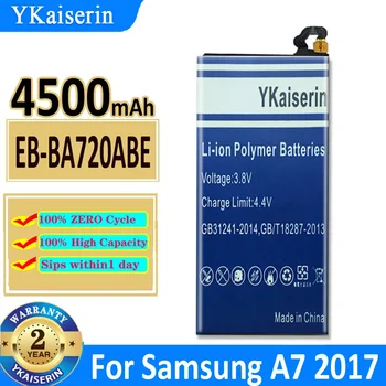 4500 mah YKaiserin Батерия за Samsung Galaxy A7 2017/SM-A720 A720F A720S J7 Pro J7Pro SM-J730F/J7 2017 Bateria