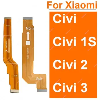 LCD гъвкав кабел на дънната платка за Xiaomi Civi 1S 2 3 Резервни части за гъвкава лента за LCD дисплей на дънната платка