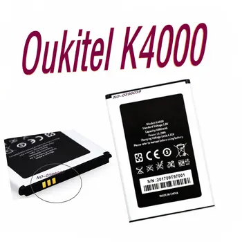 Благородна работа на смени Батерия 4000 mah За Oukitel K4000/K4000 Lite Bateria 