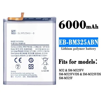 Висококачествена Подмяна на Батерия EB-BM325ABN за Samsung M32 4G M325 SM-M325F Литиева Батерия за Мобилен Телефон + Инструменти