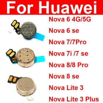 Гъвкав Кабел Моторно Вибратор За Huawei Nova Lite 3 Plus 6 7 8 Pro 7i 6SE 7SE 8SE 4G 5G Детайли Гъвкава Лента Вибрационни на Съединителя на Двигателя