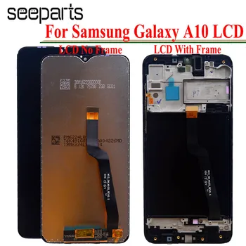 Добре тестван За Samsung Galaxy A10 LCD дисплей С touch screen Digitizer в събирането на SM A105F A105F/DS Подмяна на LCD екрана