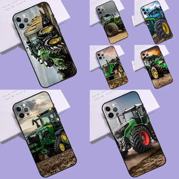 Земеделска Автомобил, Трактор Калъф За iPhone 15 14 11 12 13 Pro Max Mini XS X Max XR SE 2020 2022 7 8 Plus Cover Shell