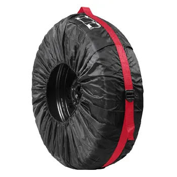 Калъф за резервна гума на колата 13-23 инча, калъф за гуми от полиестер, чанти за съхранение на автомобилни гуми, прахоустойчив, водоустойчив протектор за подреждане