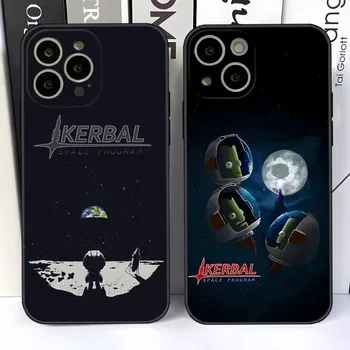 Калъф за телефон Kerbal Space Program 14 Pro Max За Apple Iphone 13 14 12 Mini 11 Xr Xs X Pro Max 8 6s 7 6 Plus Делото