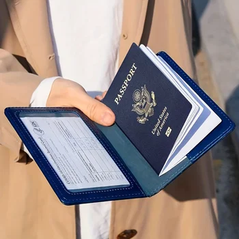 Корици за паспорти от изкуствена кожа за пътуване в САЩ Персонални Дамски корици за паспорти в САЩ, калъф за паспорт в Америка за мъже, калъф за документи за пътуване
