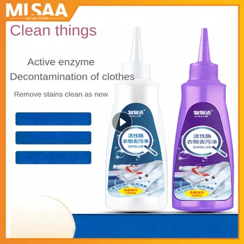 Многофункционален препарат с активни ензими за пране на Маслен препарат за пране на дрехи с добро качество стейн премахване за дрехи