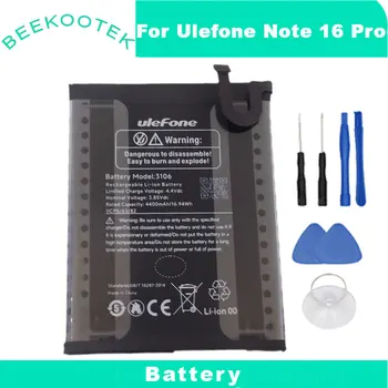Нова Оригинална батерия Ulefone Note 16 Pro, вградена батерия за мобилни телефони, Аксесоари и резервни Части за телефони Ulefone Note 16 Pro