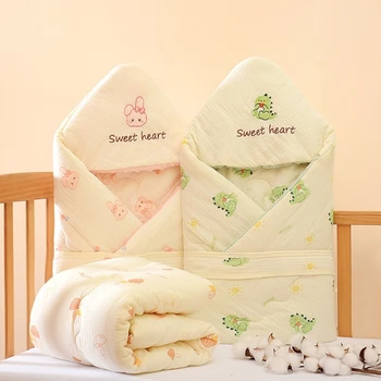 Памук, пелена, одеало за деца, одеало за количка за новородено, чанта за бебета, Ультрапоглощающее муслиновое одеяло за свободни