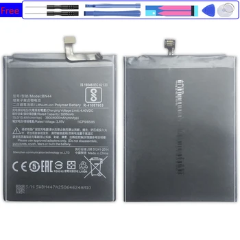 Преносимото батерия BN44 за Xiaomi Redmi 5 Plus Xiao mi Redrice 5 Plus BN44 Bateria 