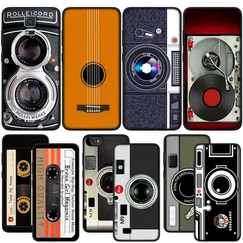 Ретро Камера Реколта Помещение Мек Калъф за Телефон Samsung Galaxy Note 20 Ultra 10 9 8 S9 S10 Lite A9 A6 A7 A8 Plus + Калъф