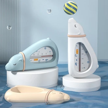 Термометър за вода в детска ванночке за душата, измерване на температура за новородени в анимационни форма, плаващ водоустойчив сензор, продукт за детската баня