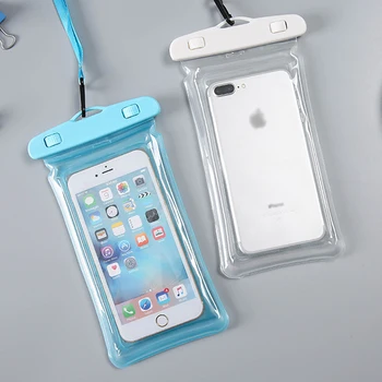 Универсална водоустойчива чанта за мобилен телефон, прозрачна защита за вашия телефон, Плажна риболов За iphone 14, Xiaomi, Суха чанта за гмуркане